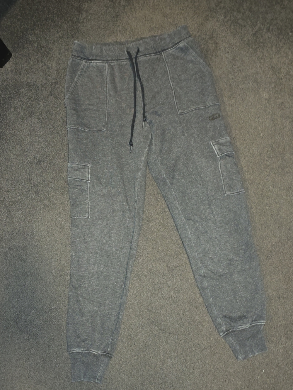 PINK Victoria's Secret Men's Gray Cargo Joggers